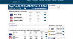 Desktop Screenshot of dovizfiyat.com